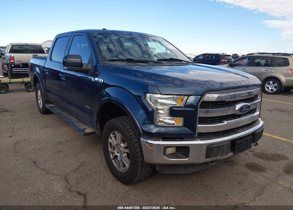 2015 FORD F-150 LARIAT VIN: 1FTEW1EP0FKF15075