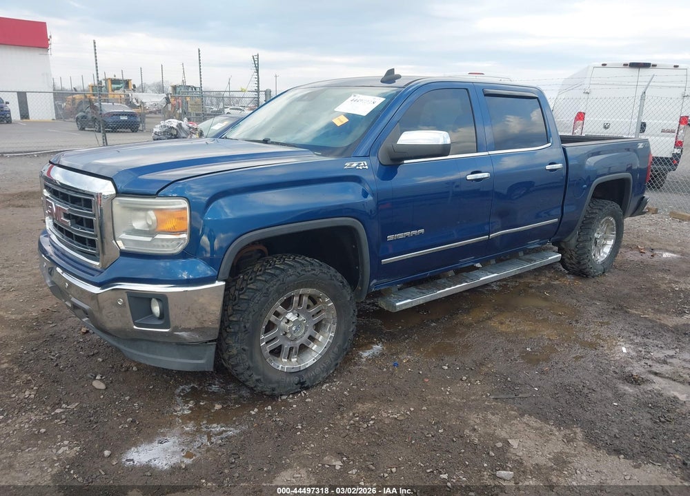 2015 GMC SIERRA 1500 SLT VIN: 3GTU2VEC6FG327583