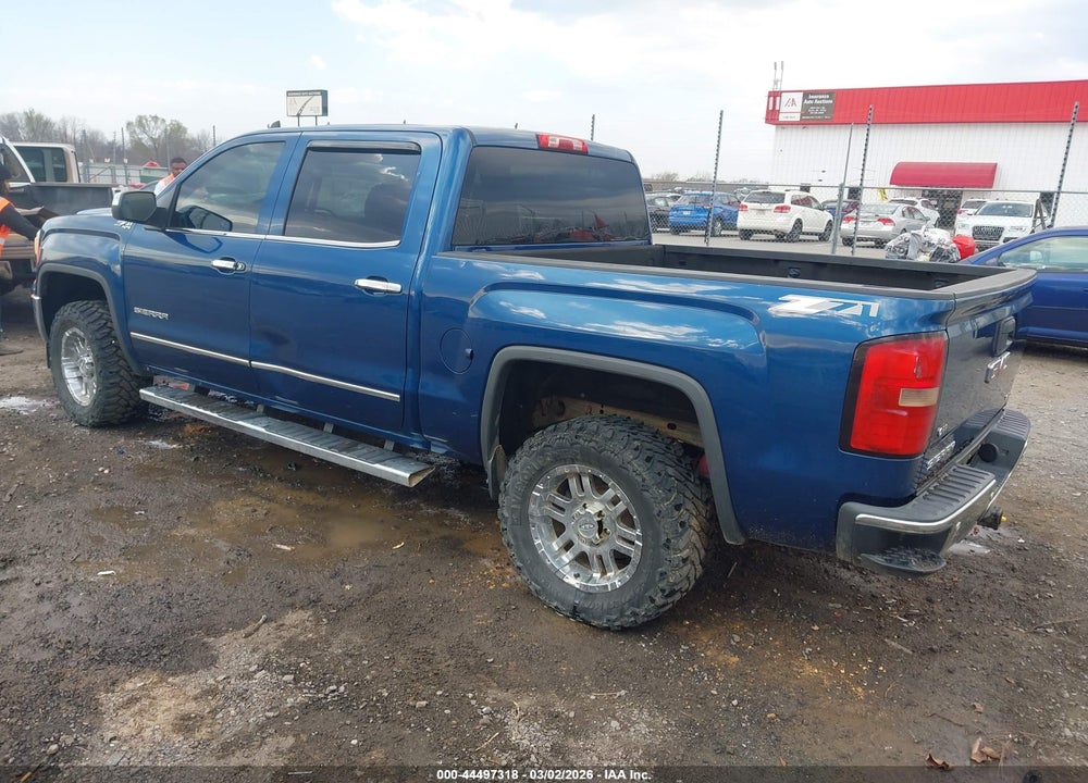 2015 GMC SIERRA 1500 SLT VIN: 3GTU2VEC6FG327583