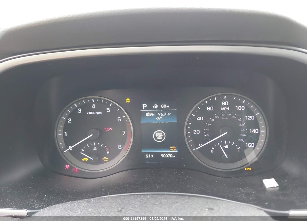 2019 HYUNDAI TUCSON ULTIMATE VIN: KM8J33AL9KU976727