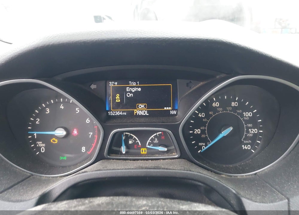 2017 FORD FOCUS SE VIN: 1FADP3K29HL346495