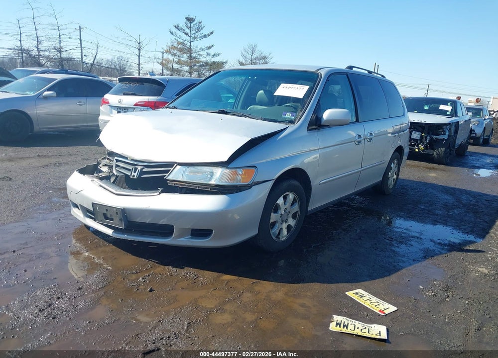 2002 HONDA ODYSSEY EX-L VIN: 2HKRL187X2H586606