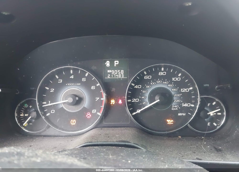 2010 SUBARU OUTBACK 2.5I LIMITED VIN: 4S4BRBKC6A3385691