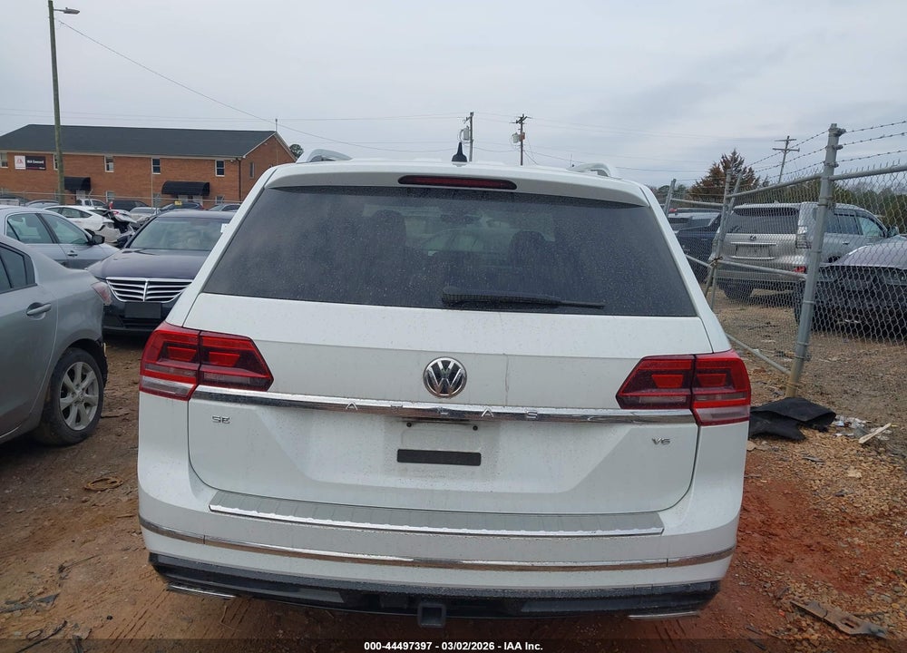 2019 VOLKSWAGEN ATLAS 3.6L V6 SE W/TECHNOLOGY R-LINE VIN: 1V2YR2CA4KC622092
