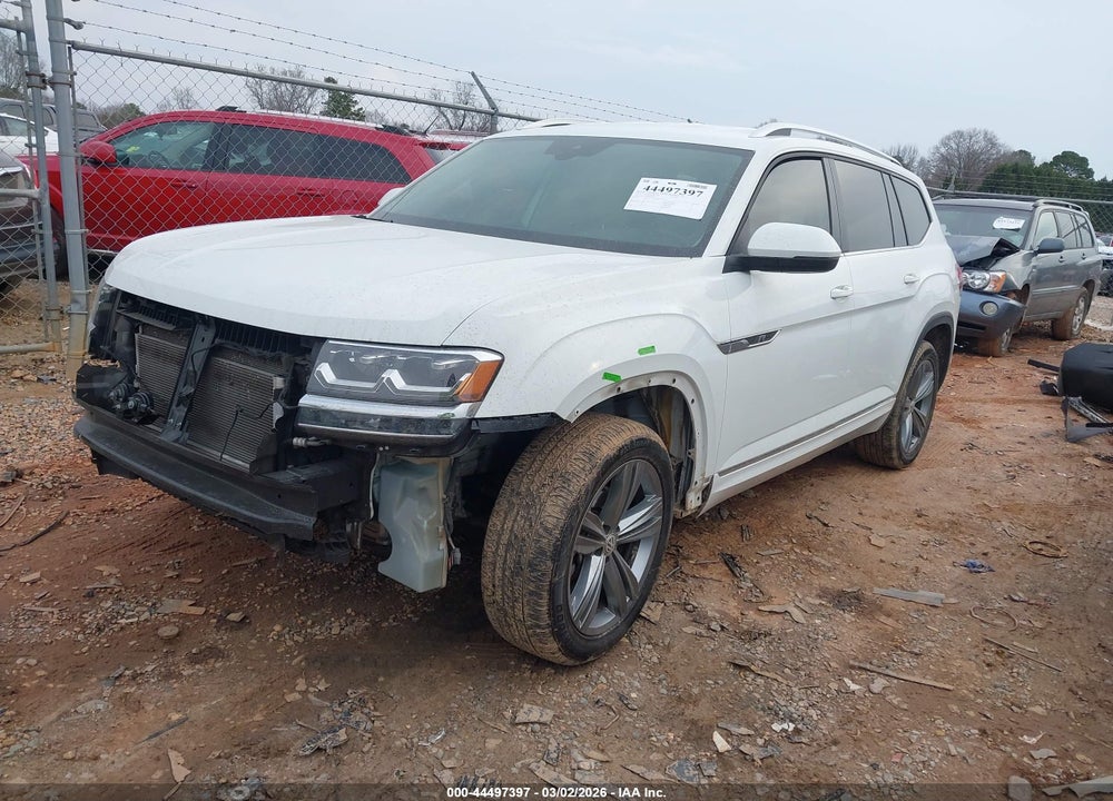 2019 VOLKSWAGEN ATLAS 3.6L V6 SE W/TECHNOLOGY R-LINE VIN: 1V2YR2CA4KC622092