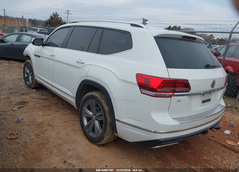 2019 VOLKSWAGEN ATLAS 3.6L V6 SE W/TECHNOLOGY R-LINE VIN: 1V2YR2CA4KC622092