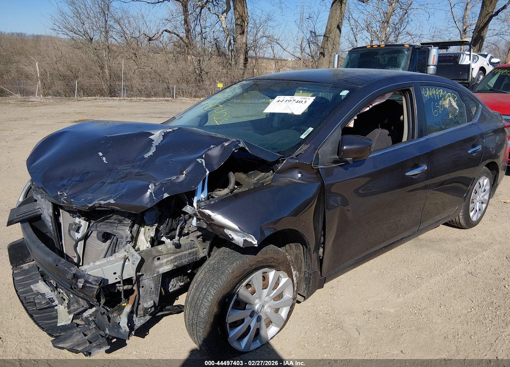 2015 NISSAN SENTRA SV VIN: 3N1AB7AP1FL680587