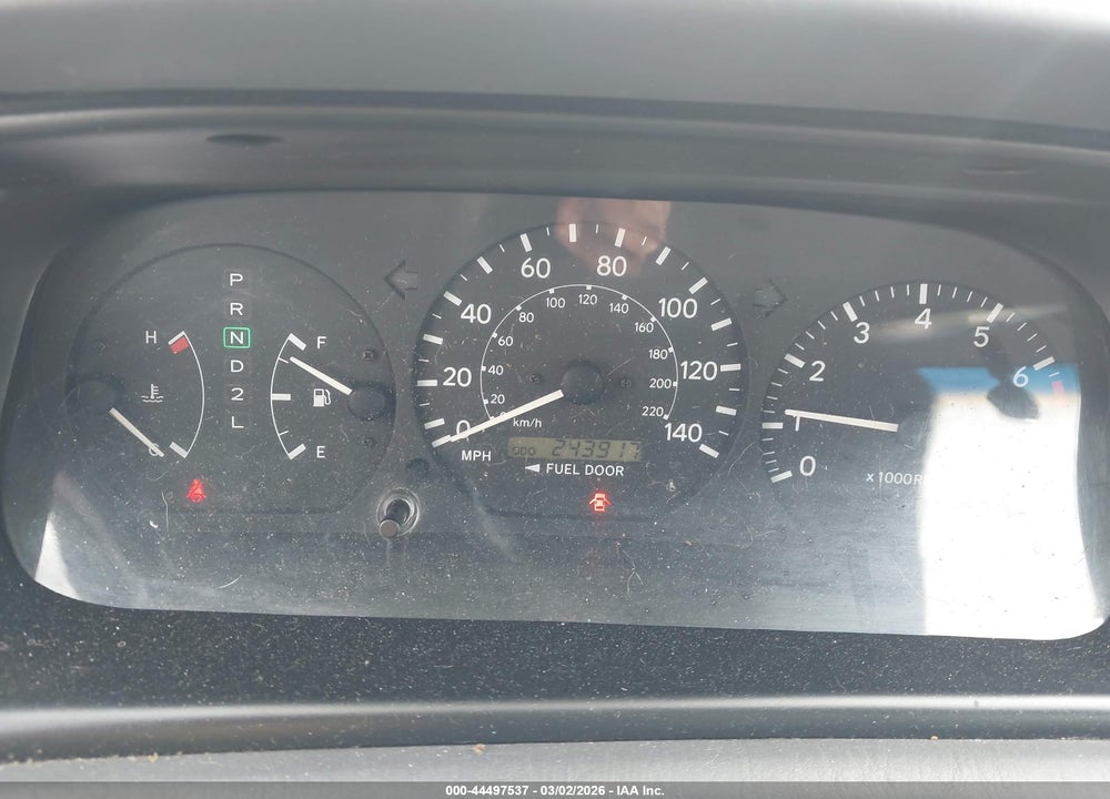 2001 TOYOTA CAMRY LE VIN: JT2BG28K310551989