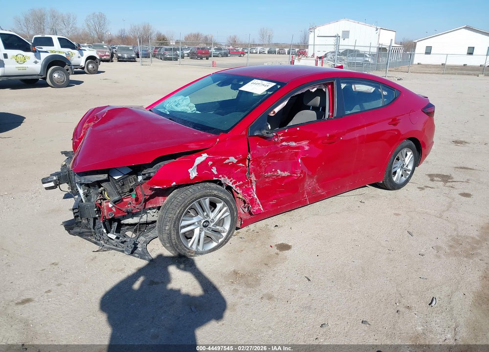 2020 HYUNDAI ELANTRA SEL VIN: 5NPD84LF8LH593096