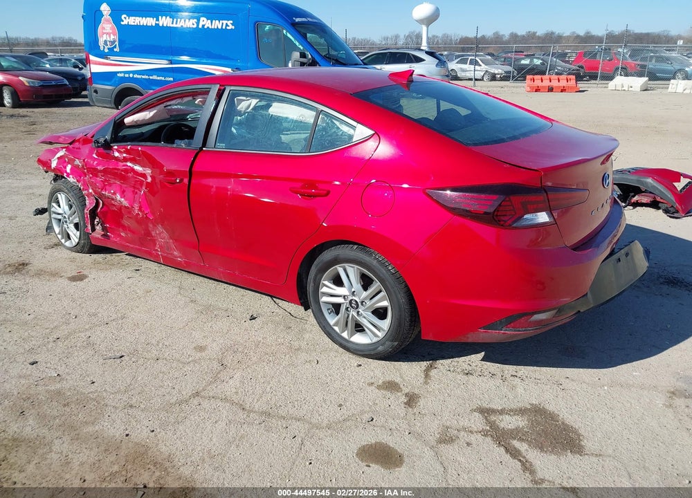 2020 HYUNDAI ELANTRA SEL VIN: 5NPD84LF8LH593096