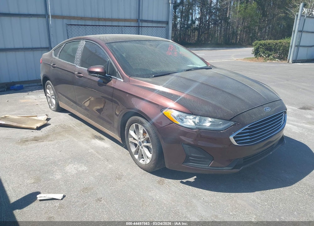 2019 FORD FUSION SE VIN: 3FA6P0HD2KR127483