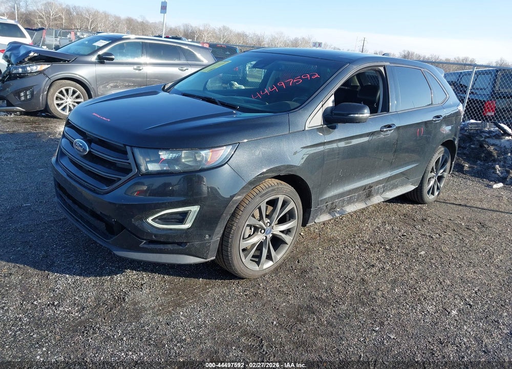 2015 FORD EDGE SPORT VIN: 2FMTK4AP3FBB79163