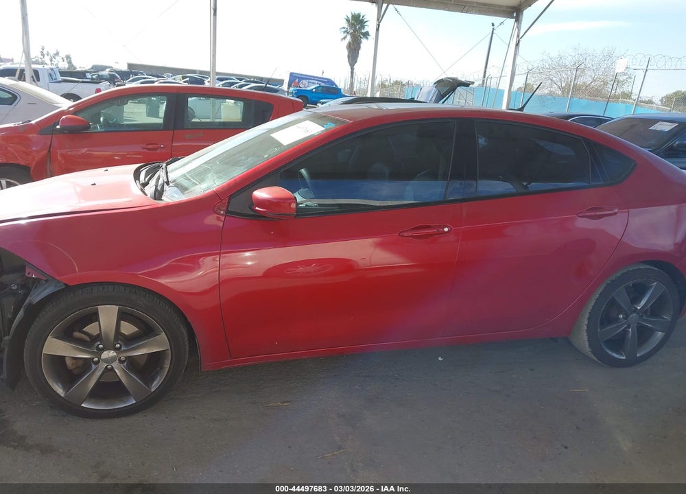 2014 DODGE DART GT VIN: 1C3CDFEB7ED919528