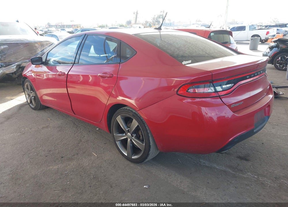 2014 DODGE DART GT VIN: 1C3CDFEB7ED919528