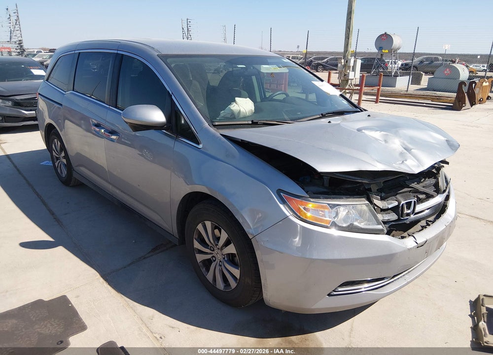 2016 HONDA ODYSSEY SE VIN: 5FNRL5H32GB029277