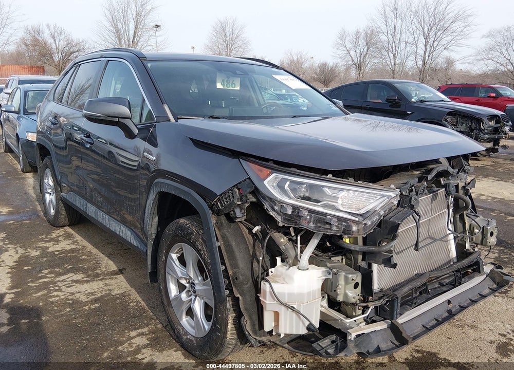 2019 TOYOTA RAV4 HYBRID XLE VIN: 2T3RWRFV1KW018180