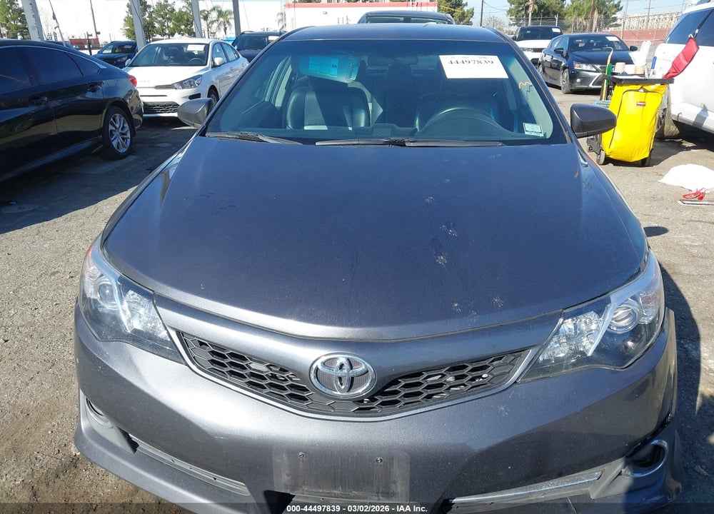 2012 TOYOTA CAMRY SE VIN: 4T1BF1FK9CU060017