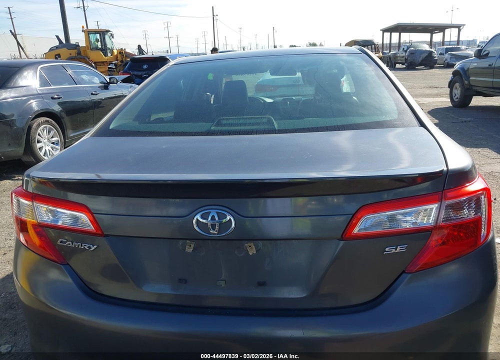 2012 TOYOTA CAMRY SE VIN: 4T1BF1FK9CU060017