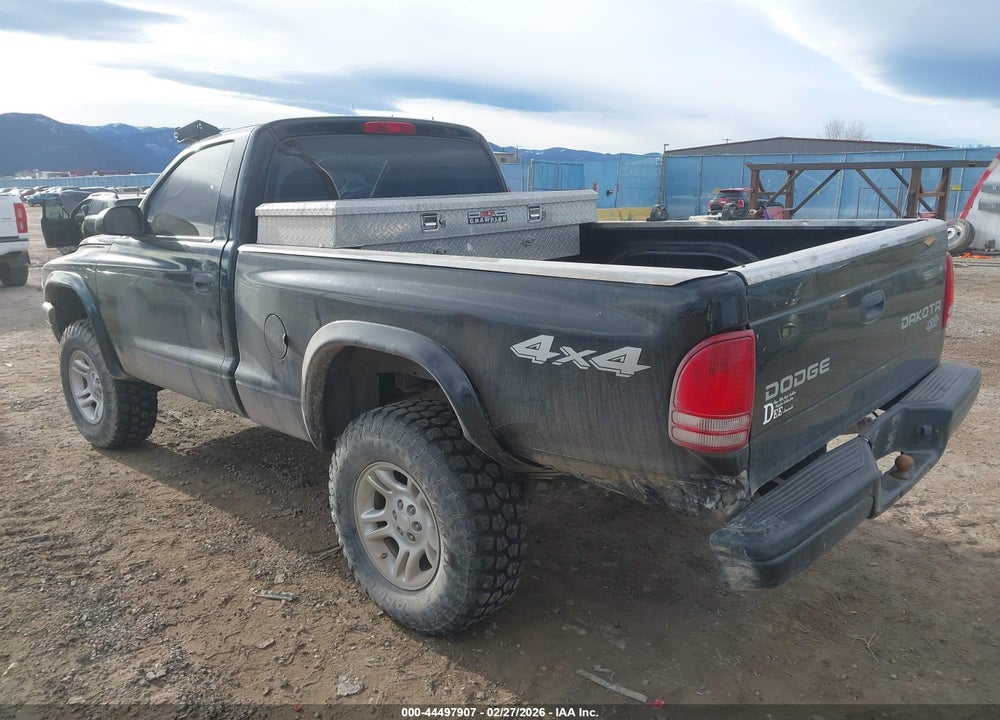 2004 DODGE DAKOTA VIN: 1D7GG16K24S588654