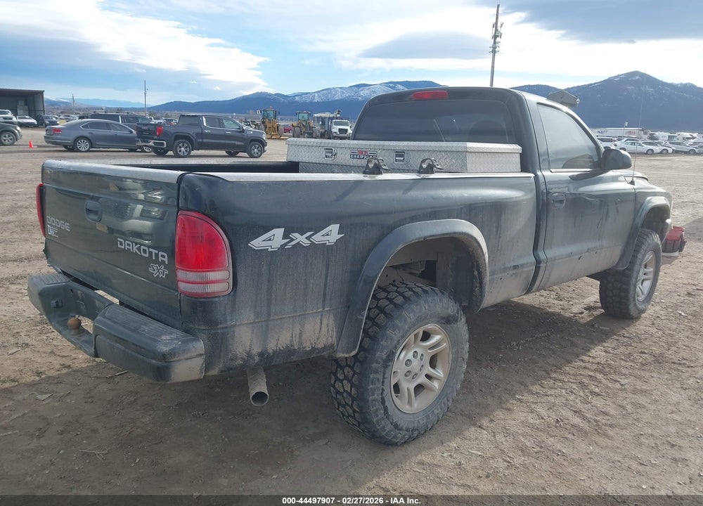 2004 DODGE DAKOTA VIN: 1D7GG16K24S588654