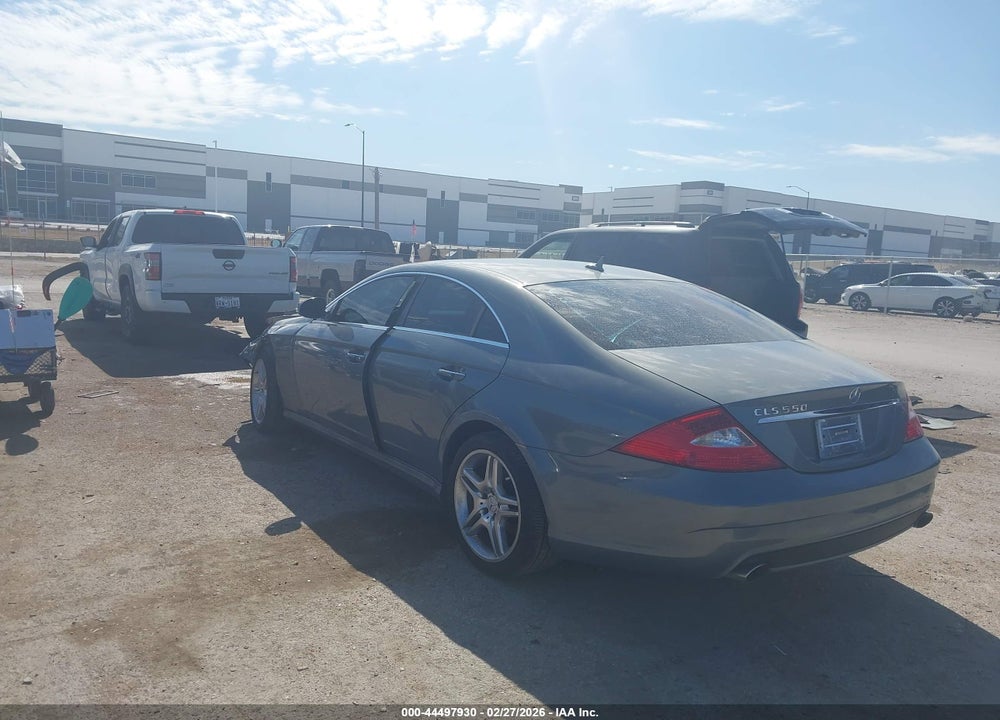 2007 MERCEDES-BENZ CLS 550 VIN: WDDDJ72X37A105417
