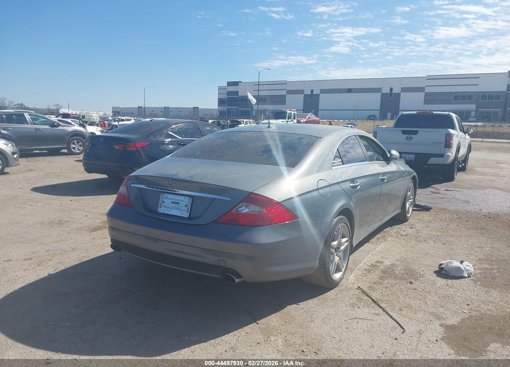 2007 MERCEDES-BENZ CLS 550 VIN: WDDDJ72X37A105417