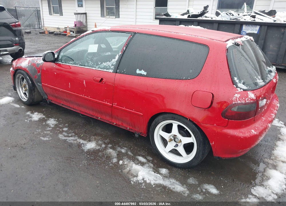 1992 HONDA CIVIC DX VIN: 2HGEH2358NH550018