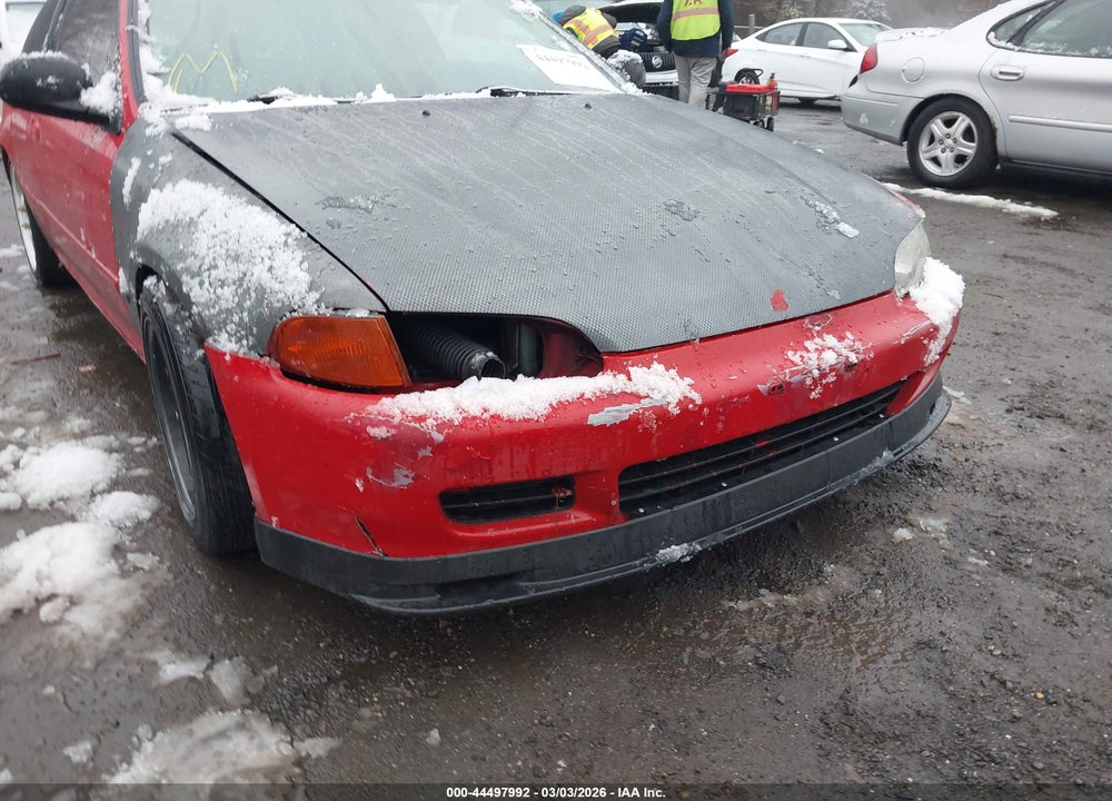 1992 HONDA CIVIC DX VIN: 2HGEH2358NH550018