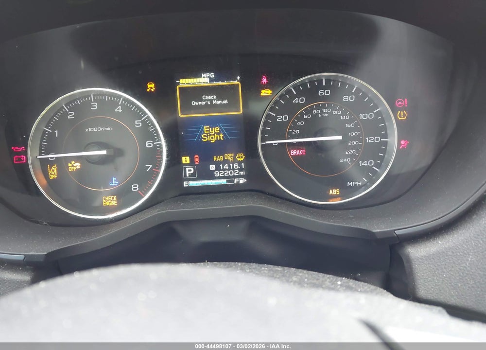 2018 SUBARU CROSSTREK 2.0I LIMITED VIN: JF2GTALC5JH227514