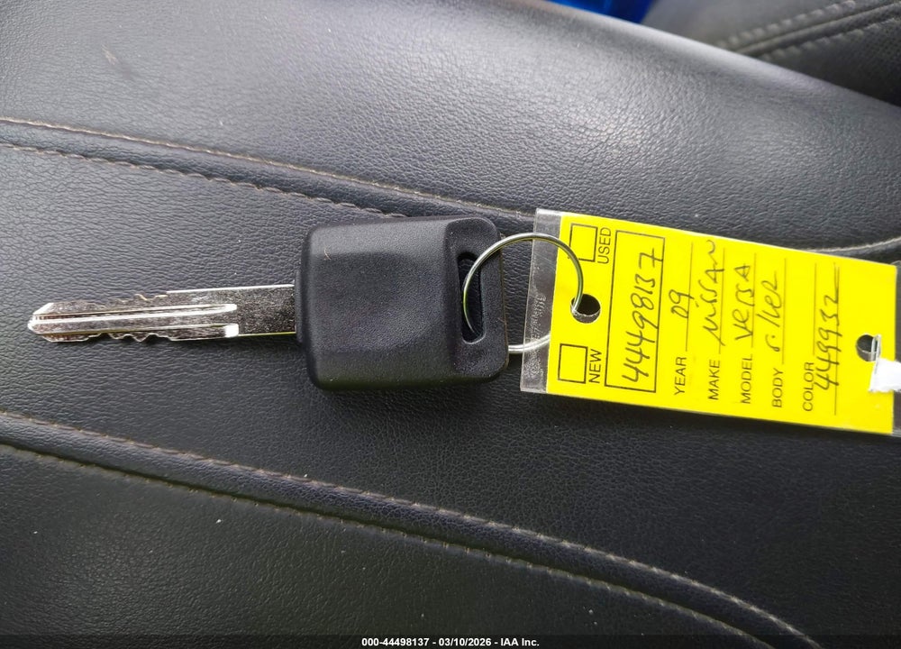 2009 NISSAN VERSA 1.8S VIN: 3N1BC11E89L449932