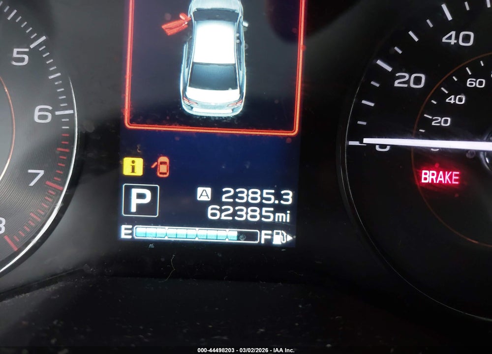 2019 SUBARU CROSSTREK 2.0I PREMIUM VIN: JF2GTAEC6KH317785