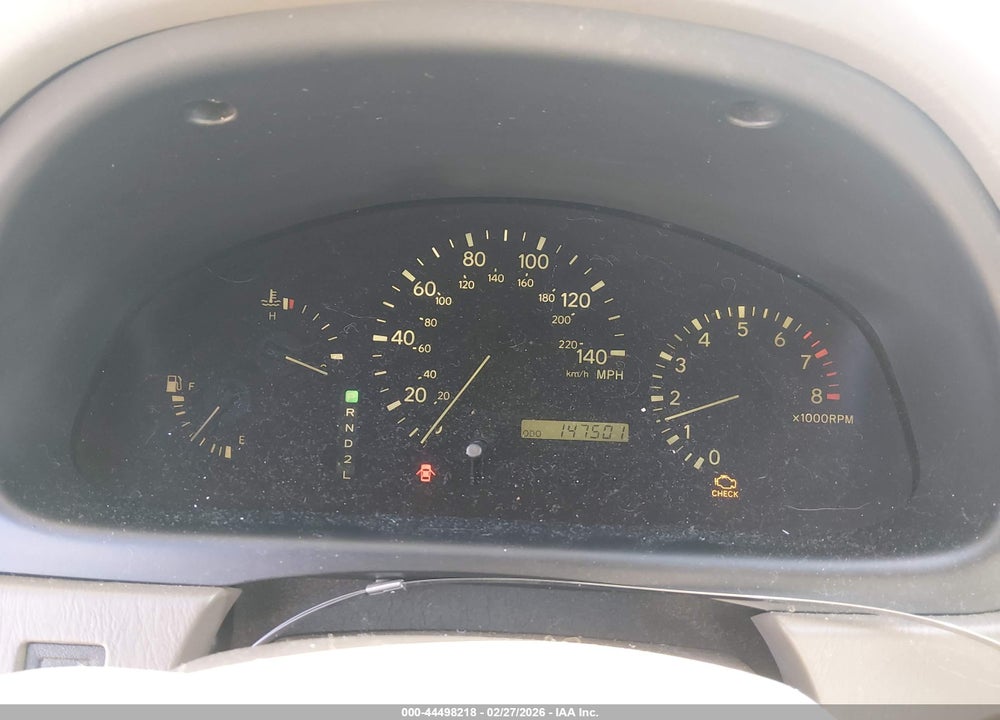 2000 LEXUS RX 300 VIN: JT6HF10U2Y0159924