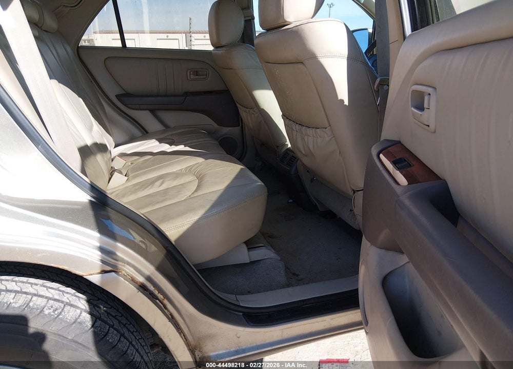 2000 LEXUS RX 300 VIN: JT6HF10U2Y0159924