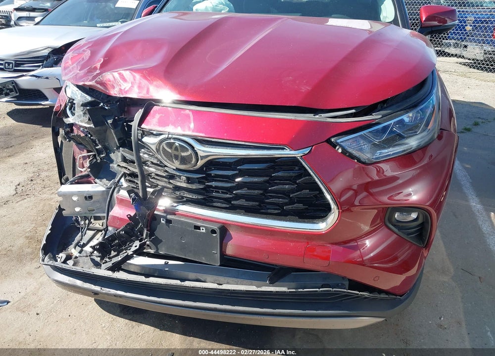 2024 TOYOTA HIGHLANDER PLATINUM VIN: 5TDKDRBH4RS548761
