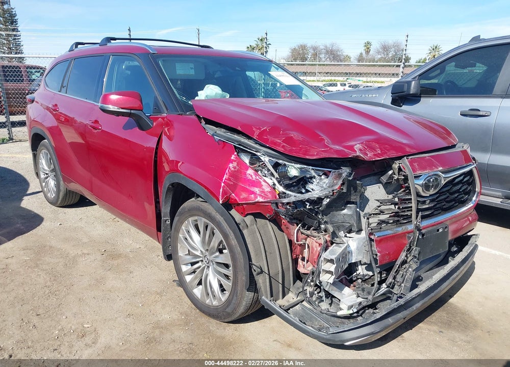 2024 TOYOTA HIGHLANDER PLATINUM VIN: 5TDKDRBH4RS548761