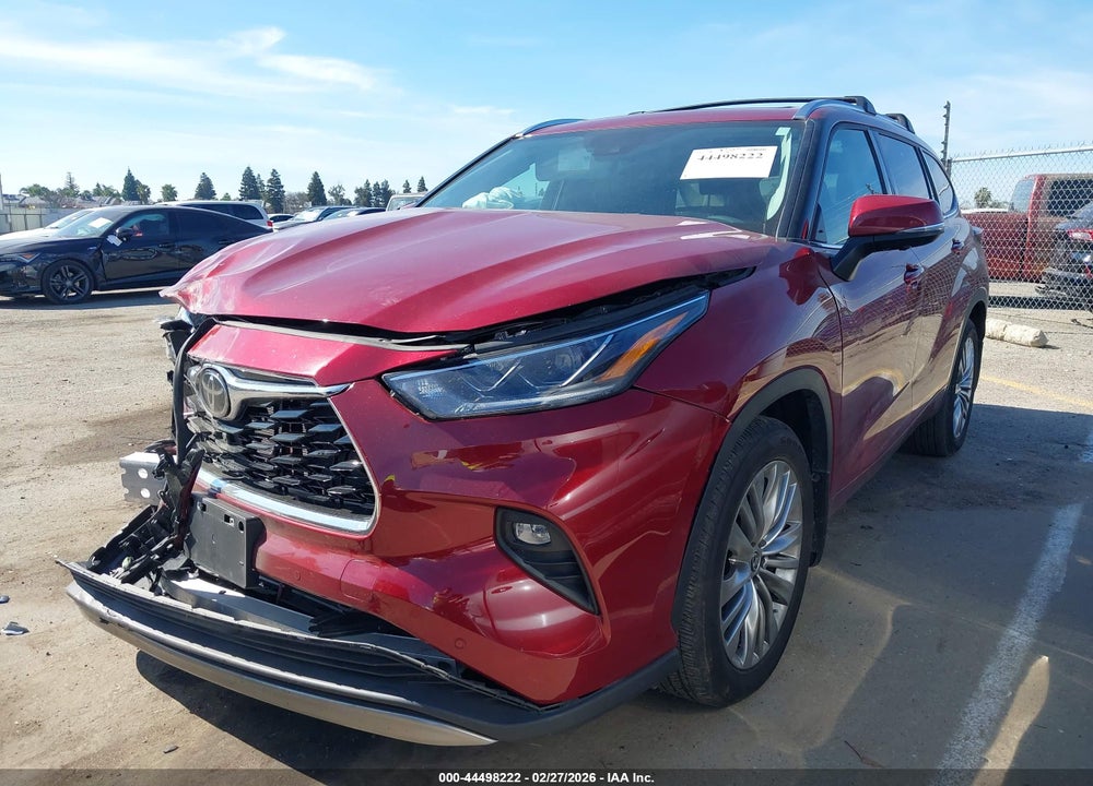 2024 TOYOTA HIGHLANDER PLATINUM VIN: 5TDKDRBH4RS548761