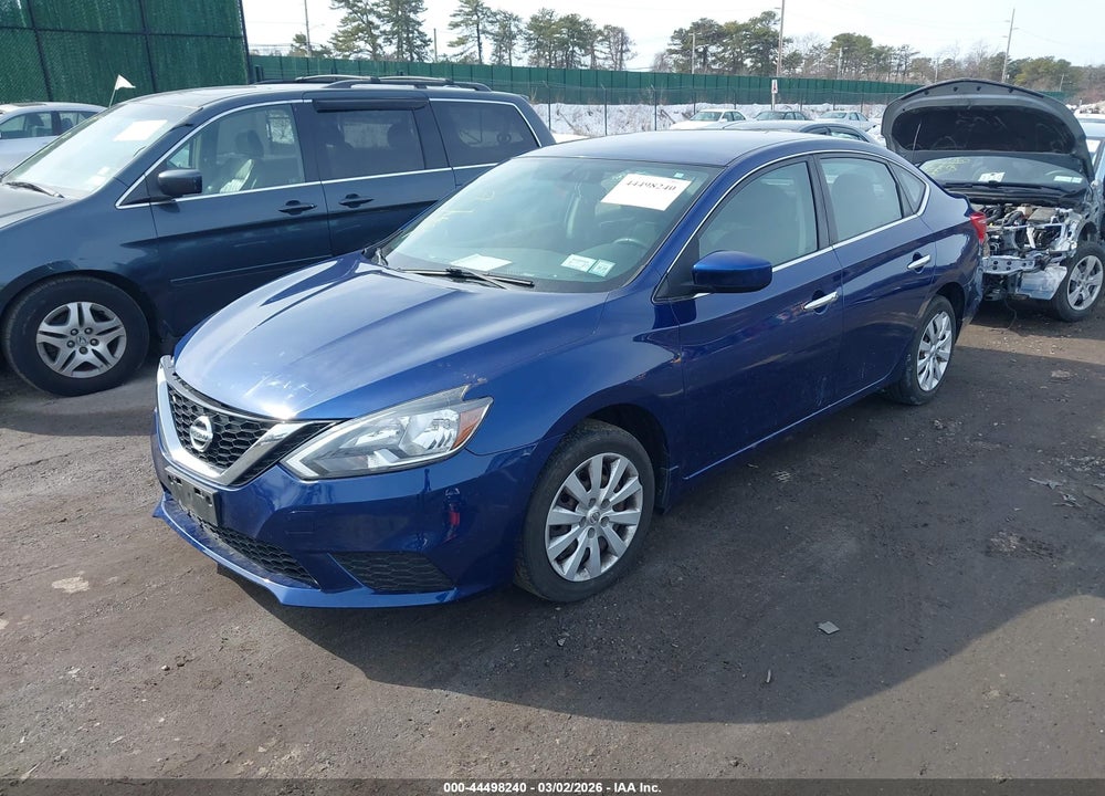 2017 NISSAN SENTRA SV VIN: 3N1AB7APXHY341655