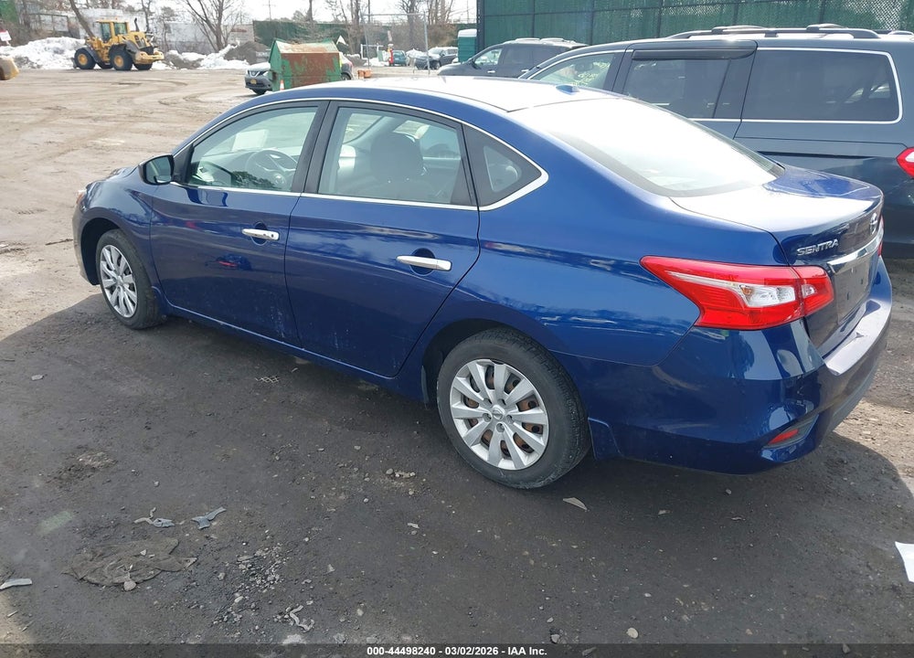 2017 NISSAN SENTRA SV VIN: 3N1AB7APXHY341655