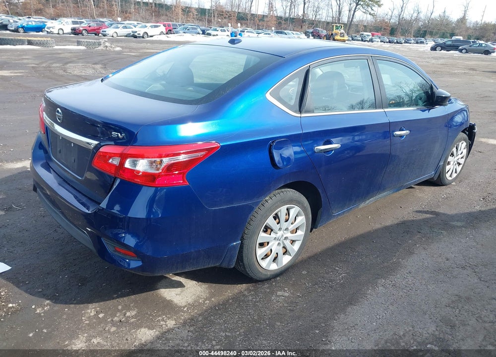 2017 NISSAN SENTRA SV VIN: 3N1AB7APXHY341655