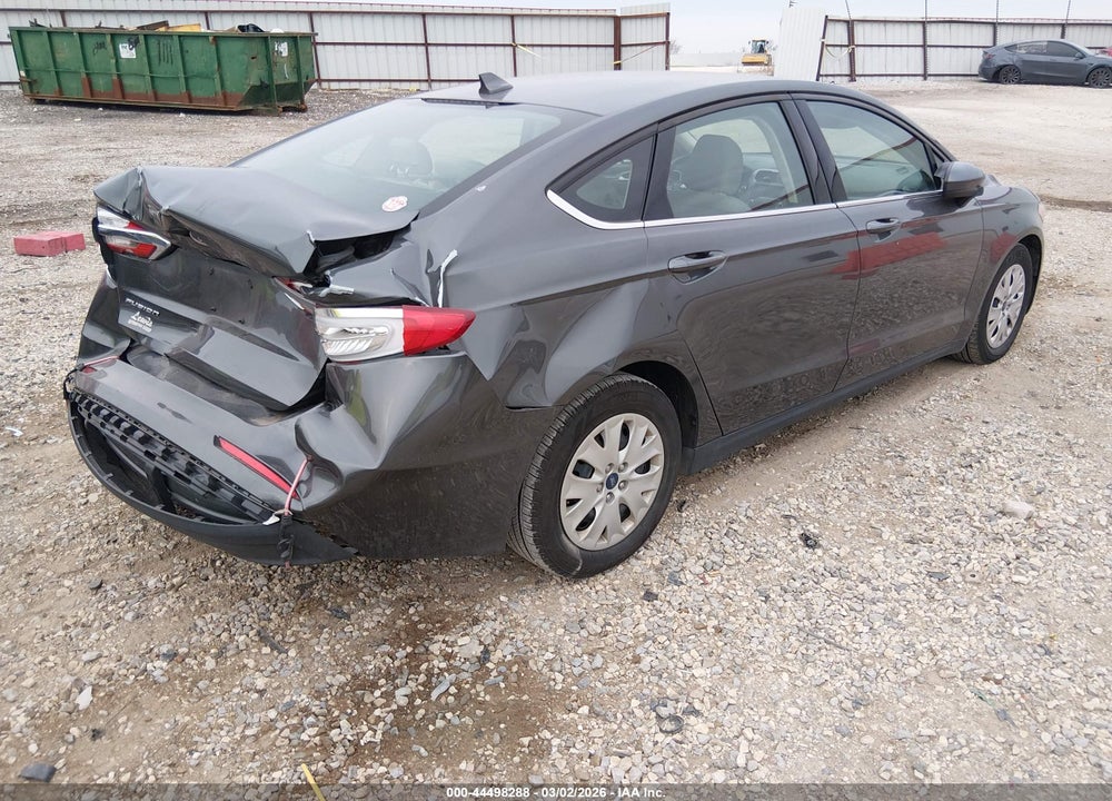 2020 FORD FUSION S VIN: 3FA6P0G71LR262631