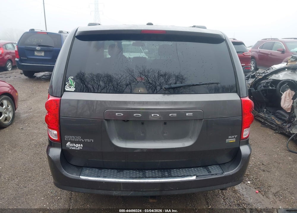 2019 DODGE GRAND CARAVAN SXT VIN: 2C4RDGCG5KR797528