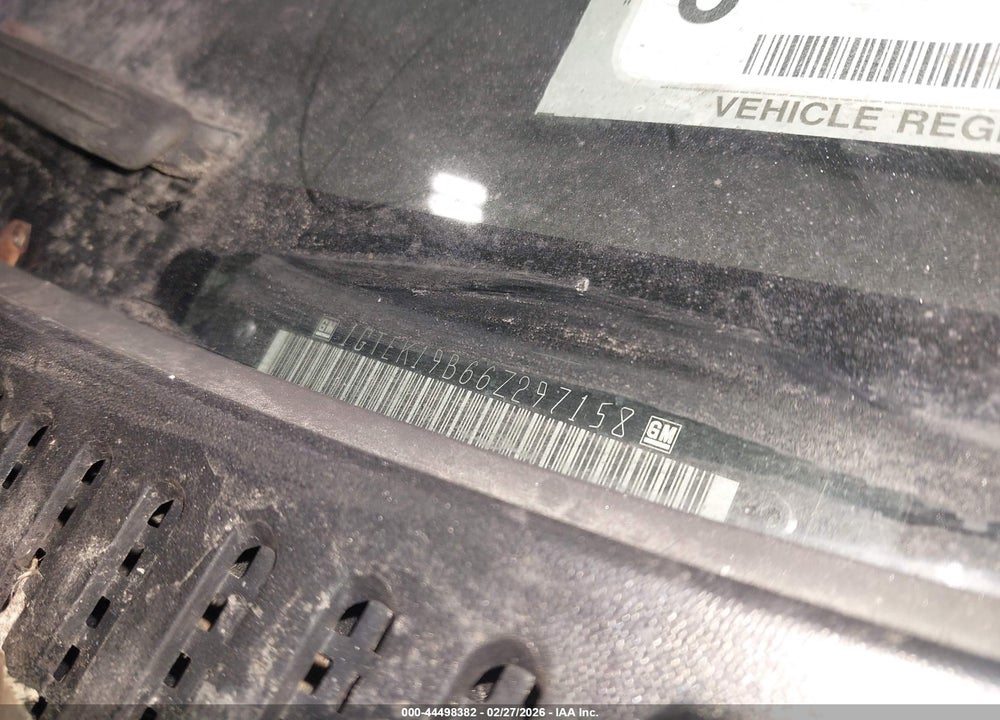 2006 GMC SIERRA 1500 SLE1 VIN: 1GTEK19B66Z297158