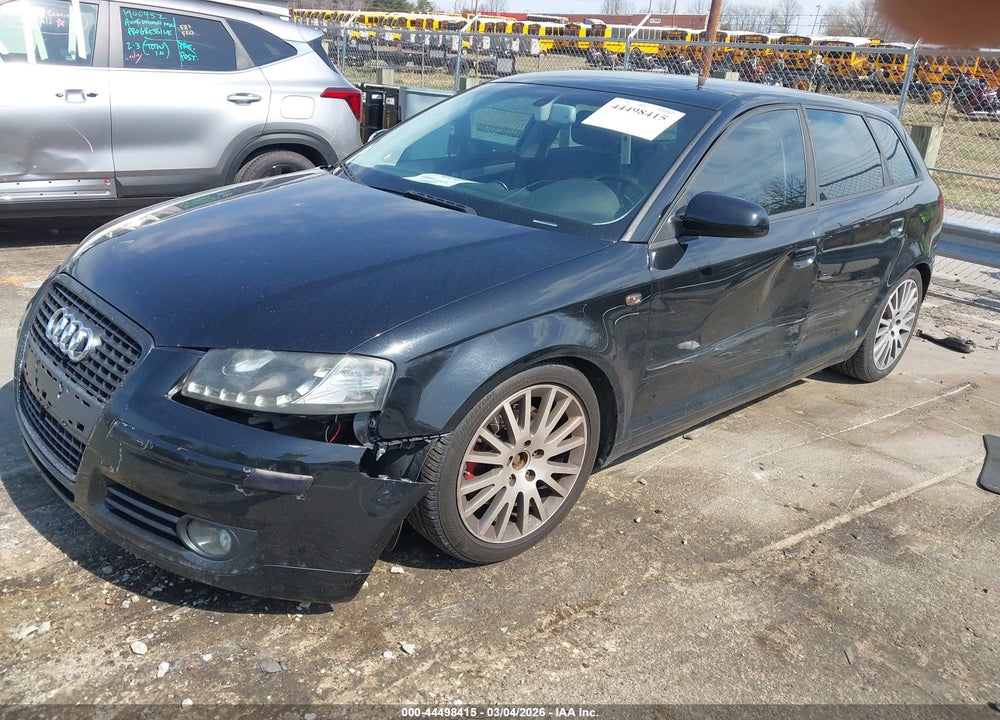 2008 AUDI A3 2.0T VIN: WAUNF78P38A015786