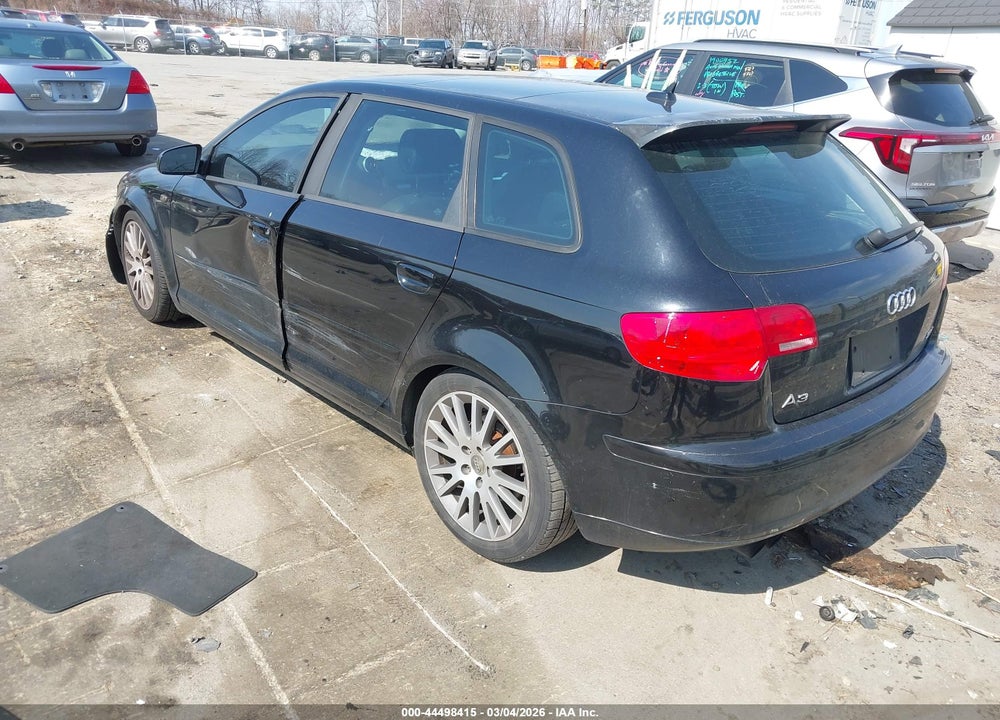 2008 AUDI A3 2.0T VIN: WAUNF78P38A015786