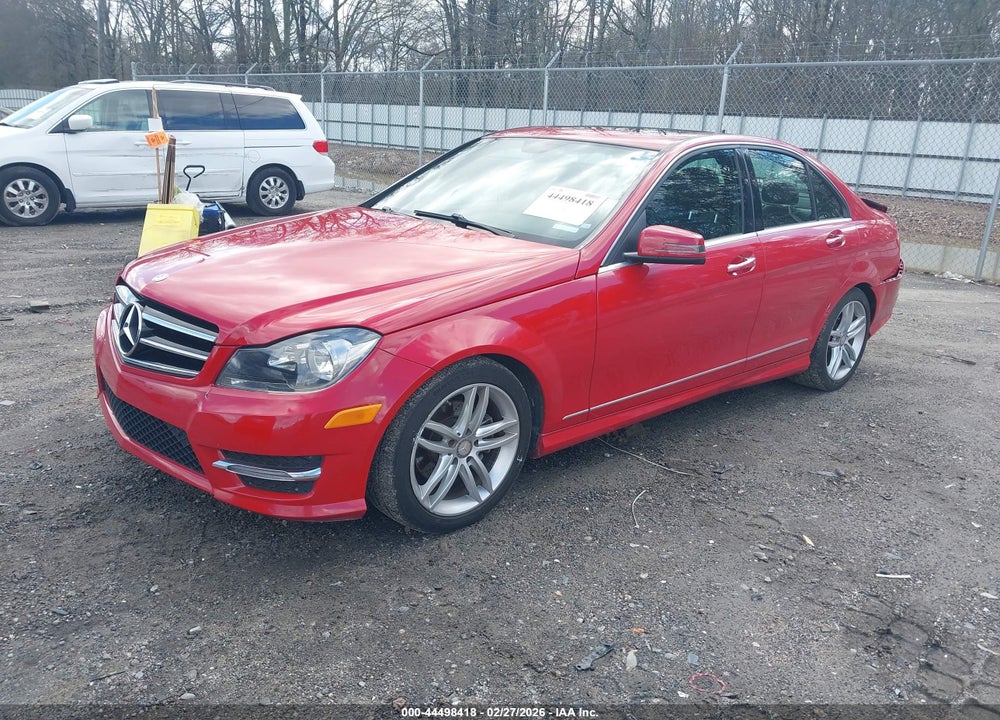 2014 MERCEDES-BENZ C 250 SPORT VIN: WDDGF4HB6EA955869