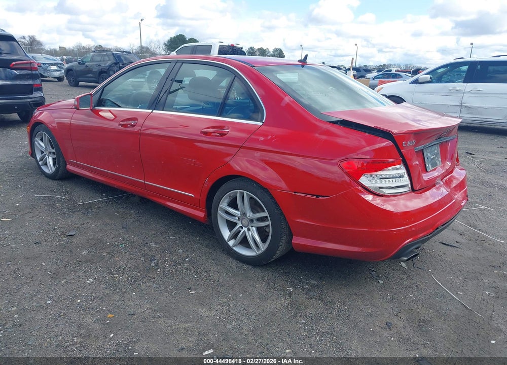 2014 MERCEDES-BENZ C 250 SPORT VIN: WDDGF4HB6EA955869