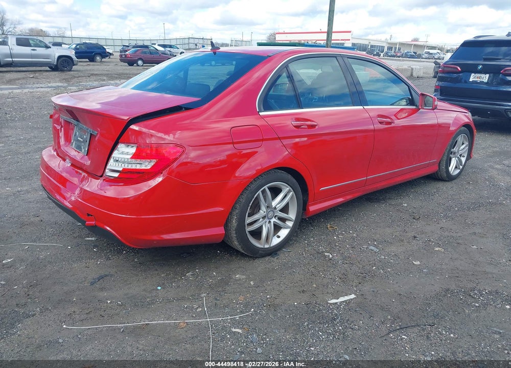 2014 MERCEDES-BENZ C 250 SPORT VIN: WDDGF4HB6EA955869