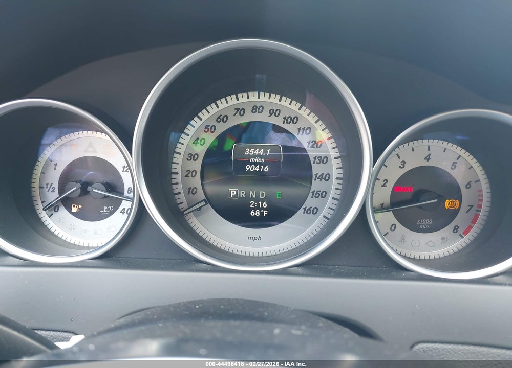 2014 MERCEDES-BENZ C 250 SPORT VIN: WDDGF4HB6EA955869
