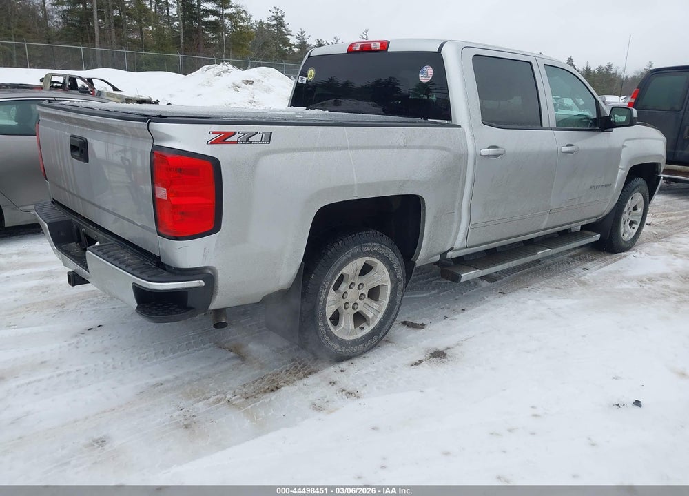 2018 CHEVROLET SILVERADO 1500 2LT VIN: 3GCUKREC3JG637917