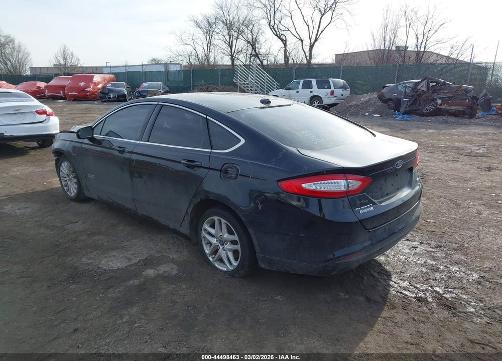 2016 FORD FUSION ENERGI SE LUXURY VIN: 3FA6P0PU3GR191430